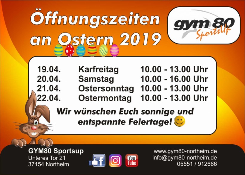 ÖZeiten Ostern 2019