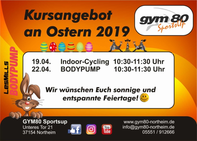 Kurse Ostern 2019